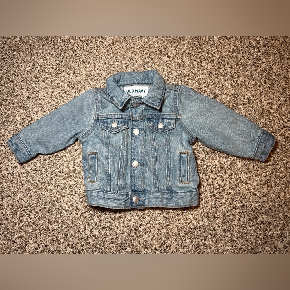Old Navy Kids Light Blue Jean Jacket